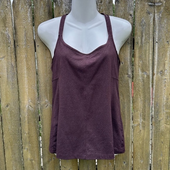 Athleta Inner Goddess Strappy Back Tank Top Sz M - Picture 1 of 12